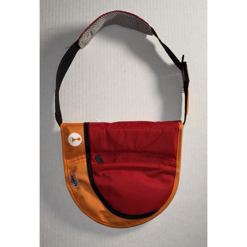 Melissa & Doug Trunki Saddlebag/Messenger Bag Tote Red & Orange Discontinued EUC